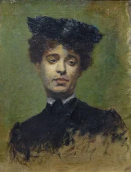 Porträtt av Marie Lemasson, 1892