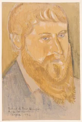 Porträtt av Paul Sérusier