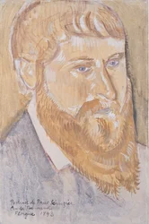 Porträtt av Paul Serusier, 1893