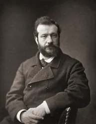 Felix Henri Bracquemond. Porträtt.