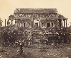Stora pagoden - North Edicule, 1866.