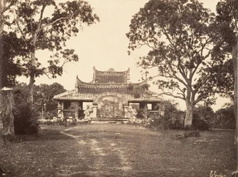 Biskopen av Adrans grav, 1866.
