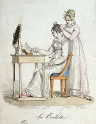 Sminkbordet, ca 1816