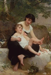Mamma och barn