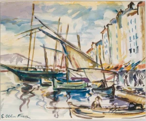 Hamnen i Toulon
