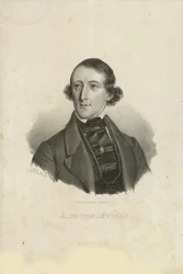 Porträtt av August Bournonville 1805-1879, 1842.