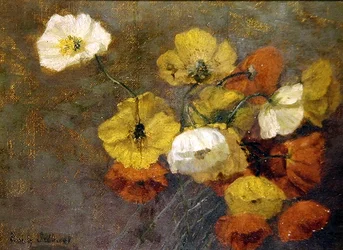 Vallmor, ca 1886 (olja på duk)