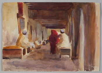 Figurer i interiör, Biskra