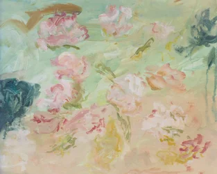Mjukt rosa blommor