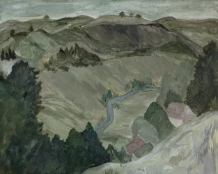 Den slingrande Valley Road