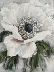 Elegant vit blomma