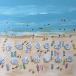 En sommardag på stranden