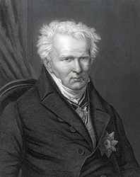 Alexander von Humboldt, graverad av C. Cook
