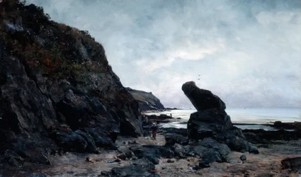 By the Rocks at Low Tide, 1878