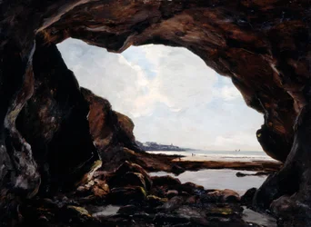 Grotto of Ris, Douarnenez, 1876