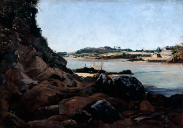 The Channel of lile Tristan, 1873