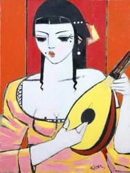 Mandolin, 2008 (olja på canvas)
