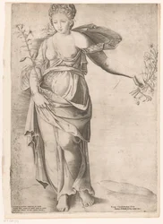 Flora av Proserpina Mirror of Roman Magnificence (serietitel)