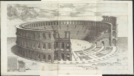 Arena av Verona Mirror of Roman Magnificence (serietitel)
