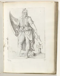 Tartarus (titel på objekt) Tartaarse krijgsman Attityderna hos olika nationer i vår tid (serietitel)