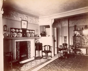 Ett Norman Shaw-hus i Hampstead