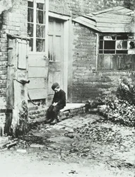 En pojke i Frogmore, London, 1888