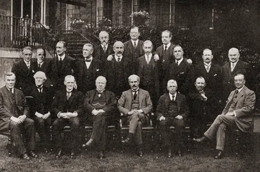 Storbritanniens första Labourregering 1924, från The Story of Twenty Five Years, publicerad 1935