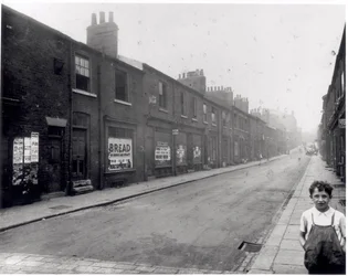 Byron Street, Leylands, Leeds, 14 augusti 1935