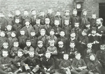 Chaucer Street School: pojkgrupp, 1895