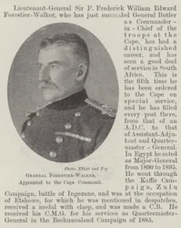 General Forestier-Walker, utsedd till Cape Command