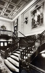 Grand Staircase ombord på HMS Homeric