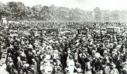 Great Votes for Women demonstration i Hyde Park, 21 juni 1908