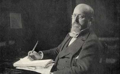 Henry James (1843-1916) i sitt arbetsrum