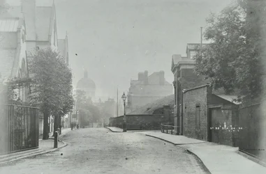 Highgate Archway: western approach, 1896