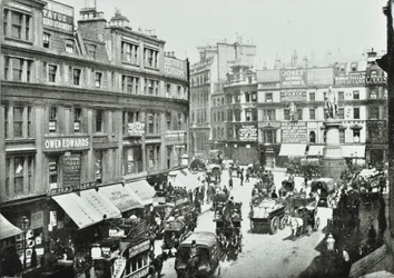 King William Street, norrut, City of London, 1895