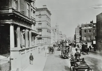 Knightsbridge, Westminster LB: tittar österut vid Albert Gate, 1890