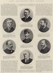 Lord Salisburys nya kabinett