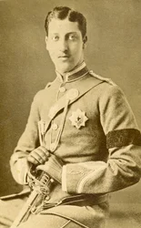 Porträtt Prins Albert Victor av Wales. (Foto)
