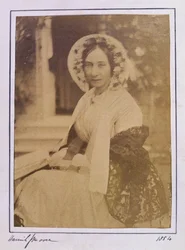 Porträtt av Harriet Jane Moore (1801-84), 1854