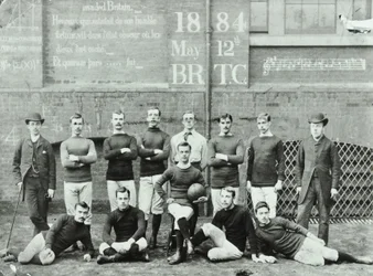 Rosendale Road School: fotbollslag, 1884