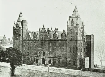 Royal College of Music: exteriör, 1894