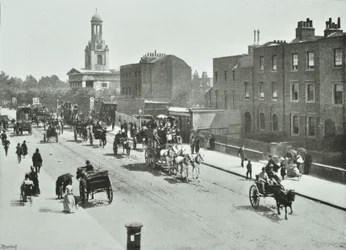 Saint Marks, Clapham Road: vid Kennington Road, 1894