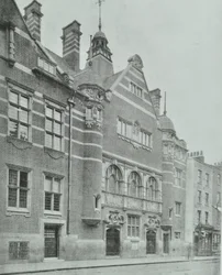 Shoreditch Public Baths: exteriör, 1898