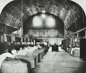 St Thomass Hospital: tillfällig avdelning i Surrey Gardens Music Hall, 1868