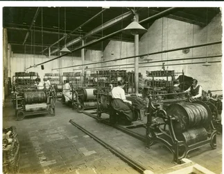 Gobelängmiljö, Hughes fabrik nr 2, 1923