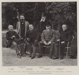 Krisen i Konstantinopel, stormakternas ambassadörer