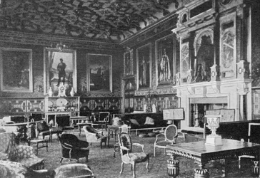The James I Drawing Room, Hatfield House, publicerad i The Graphic, 19 juli 1902