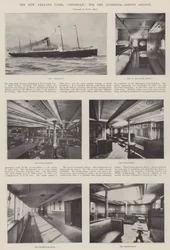 The New Leyland Liner, Devonian, för Liverpool, Boston Service