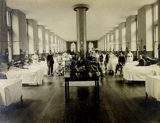 Victoria-avdelningen vid St. Thomas Hospital, London, ca 1900