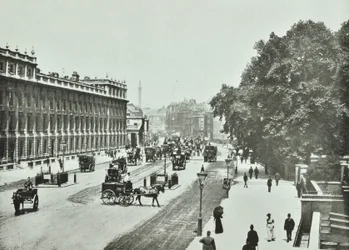 Whitehall, Westminster LB: ser norrut, 1890